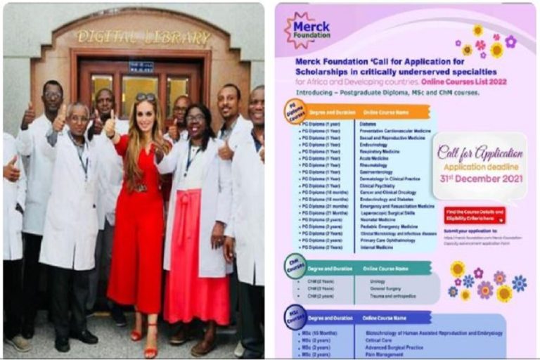 Merck Foundation Calls for Application for Scholarships for Doctors in